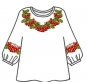 БК-083 Схема вишивки сорочки жіночої