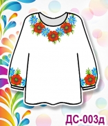 Дитяча сорочка (плаття) 003 (домоткана біла)