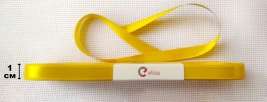 Стрічка двостороння elisa 10м жовта №2 ширина 1см