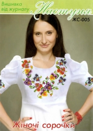 Настуня Схема для вишивання сорочки 005