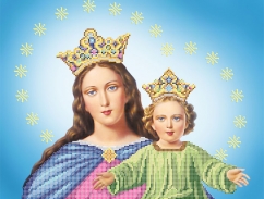 Картинка під бісер А-506 "Діва Марія з Ісусом"