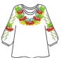 БК-081 Схема вишивки сорочки жіночої 9